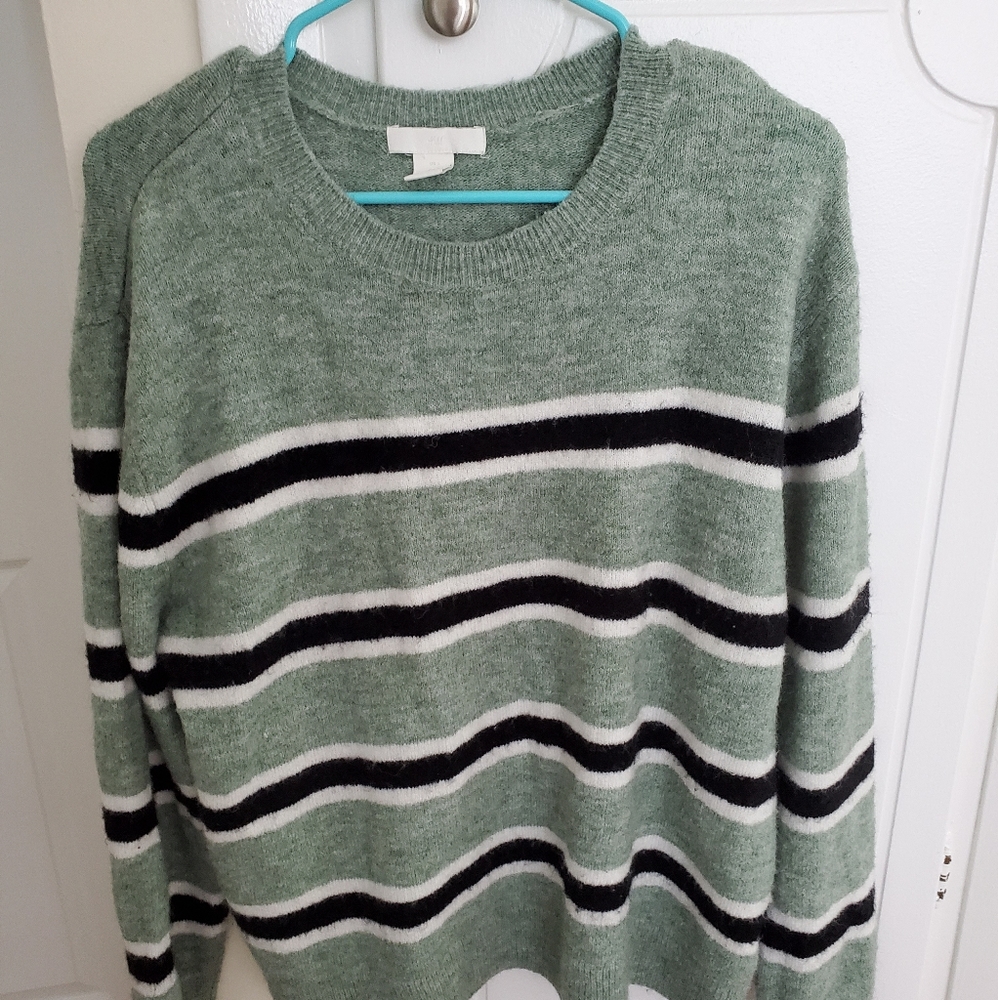 H&M striped sweater